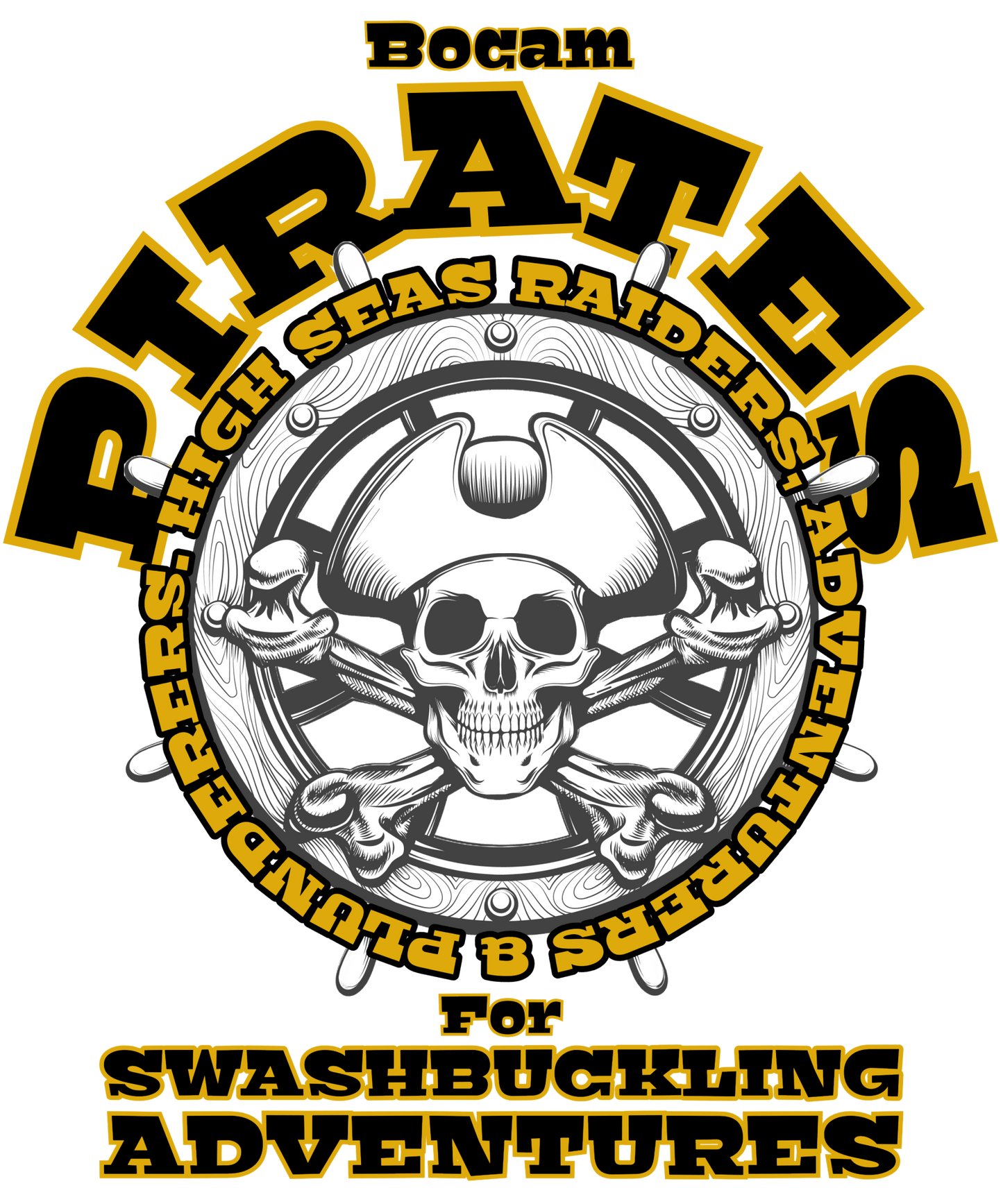 Eco - Friendly Pirate T-Shirt – Bocam Pirates for Swashbuckling Adventures - Bocam Gallery