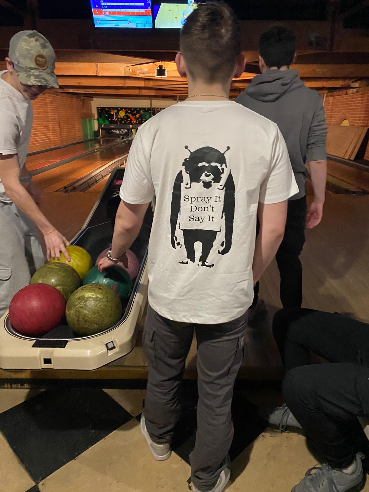 Bocam Chimp Print T-Shirt - Bocam Gallery