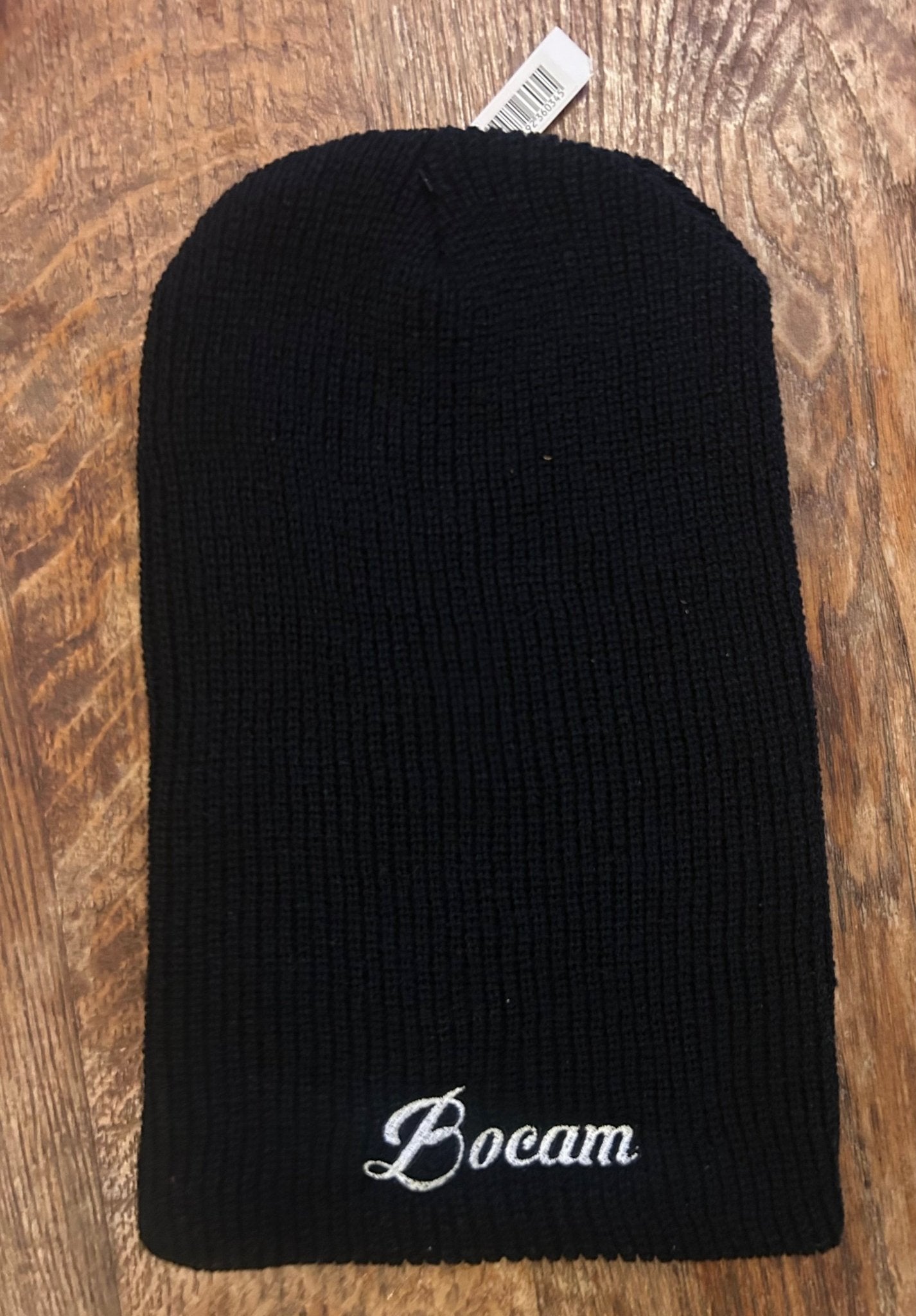 Bocam core softex dripping paint spot embroidered logo slouch beanies - Bocam Gallery
