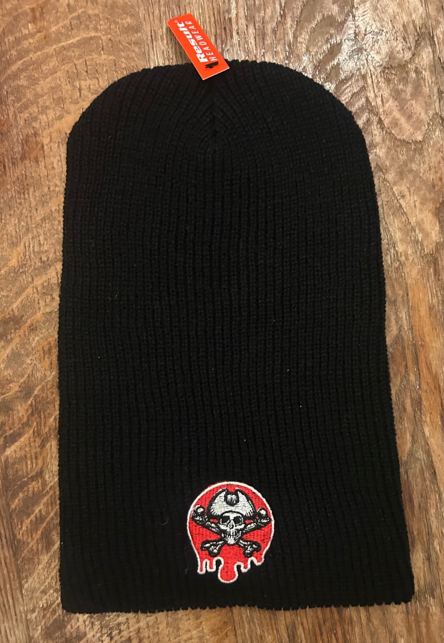 Bocam core softex dripping paint spot embroidered logo slouch beanies - Bocam Gallery