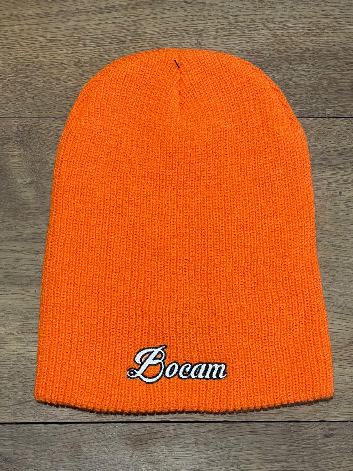 Bocam core softex dripping paint spot logo slouch beanies - Bocam Gallery