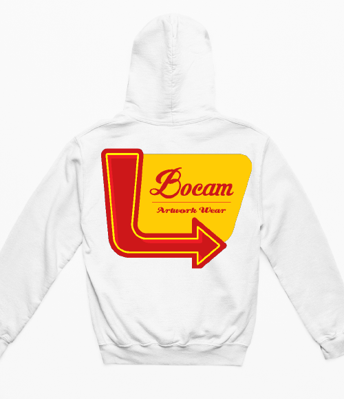 Bocam Diner Sign Print Hoodie - Bocam Gallery