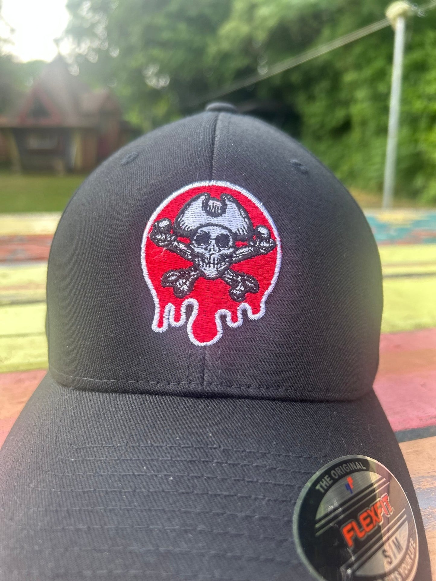 Bocam Flexfit Fitted Baseball Cap – Embroidered Logo Streetwear Hat - Bocam Gallery