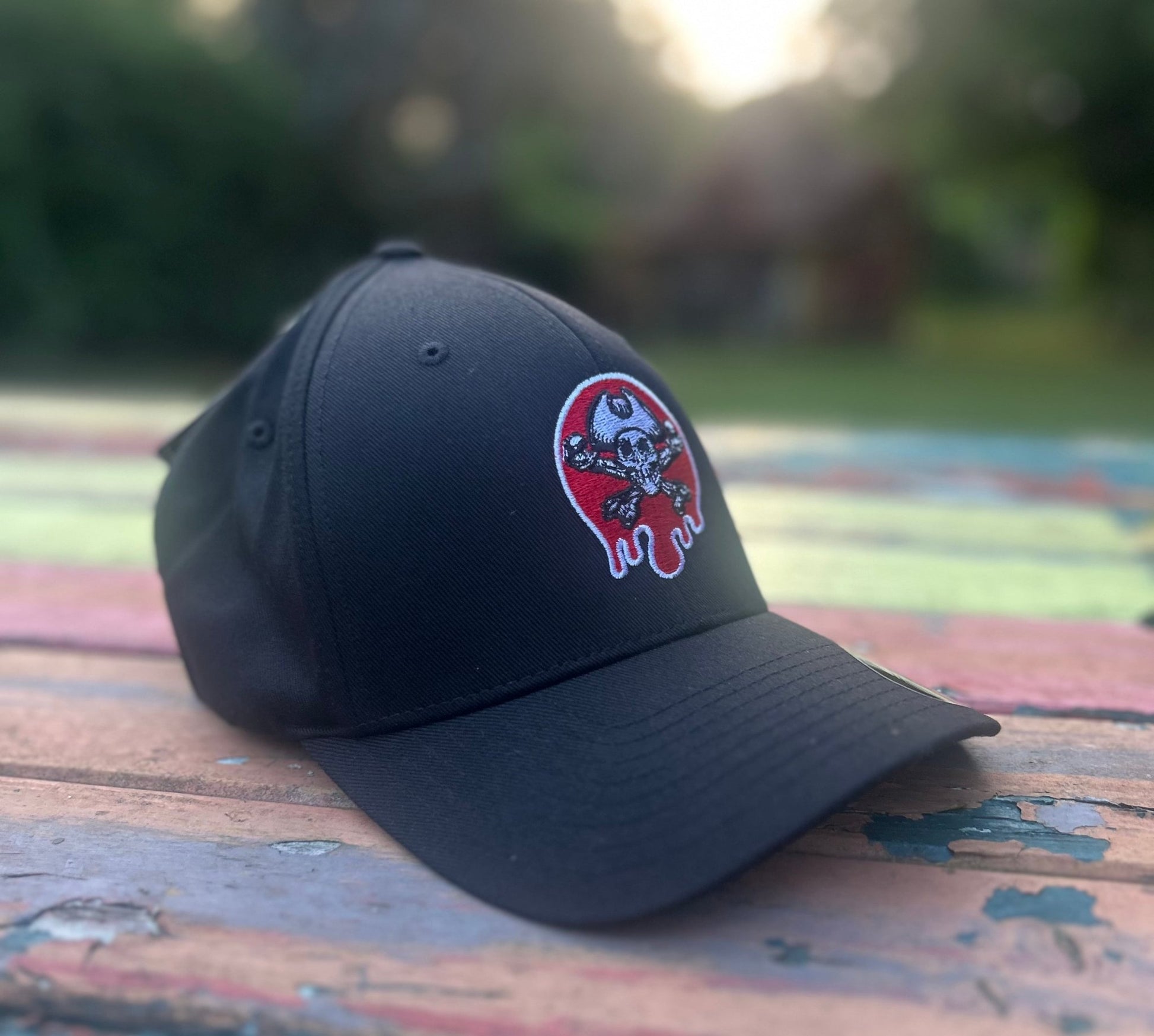 Bocam Flexfit Fitted Baseball Cap – Embroidered Logo Streetwear Hat - Bocam Gallery