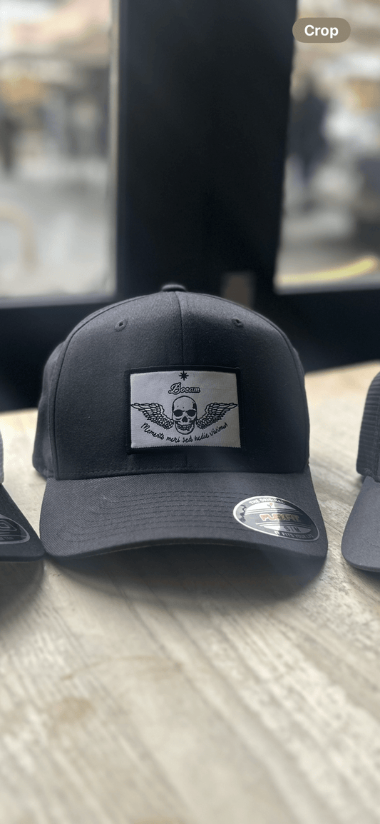 Bocam Flexfit Momento Mori Sed Hodie Vivimus baseball cap - Bocam Gallery
