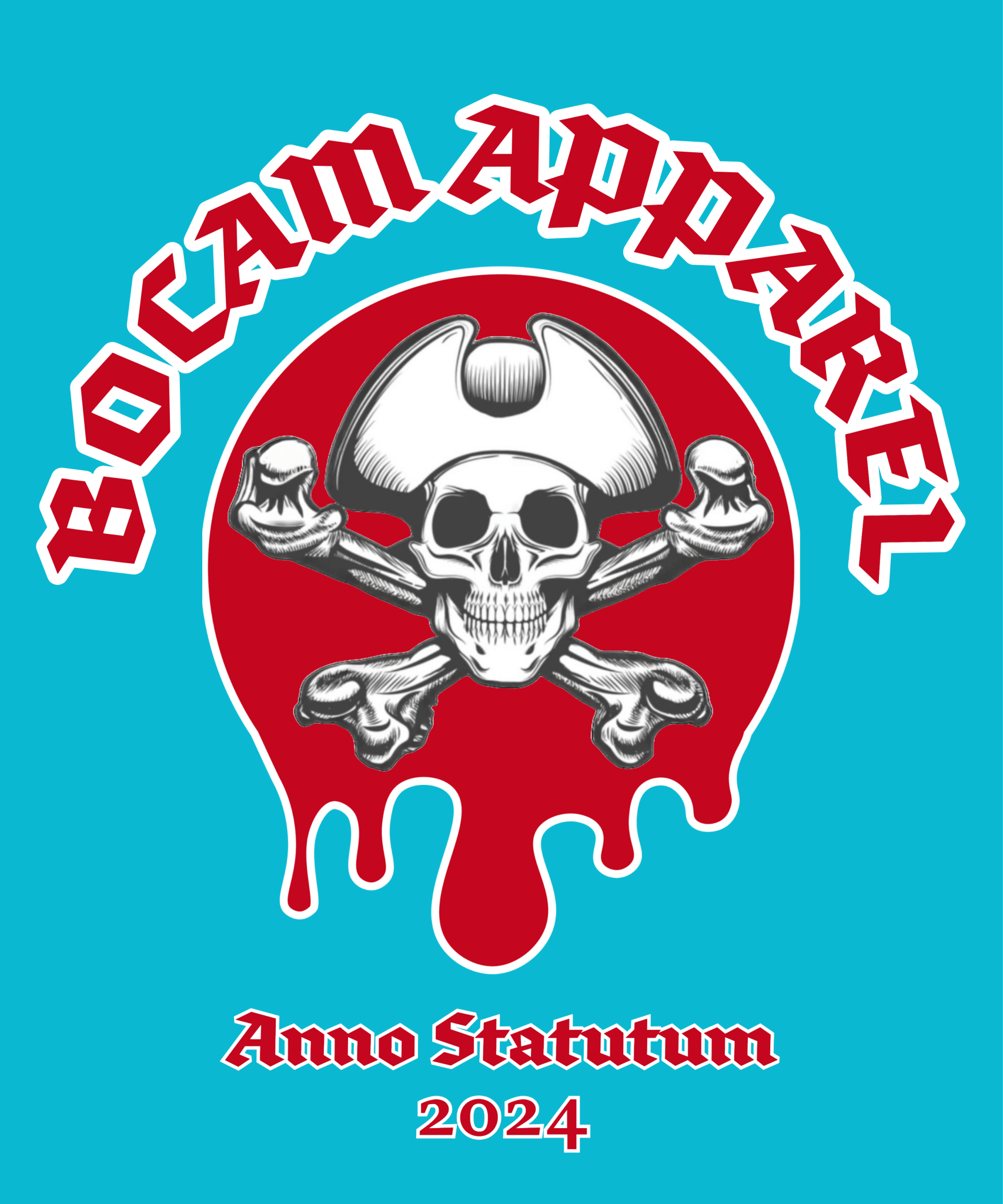 Bocam Pirate Logo T-Shirt – 100% Organic Cotton, Eco - Friendly Streetwear - Bocam Gallery