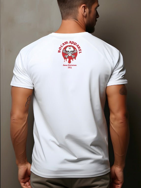 Bocam Pirate Logo T-Shirt – 100% Organic Cotton, Eco - Friendly Streetwear - Bocam Gallery