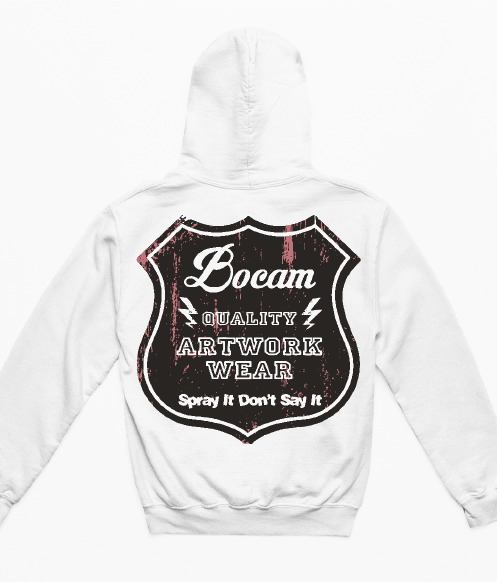 Bocam Shield Print Hoodie - Bocam Gallery