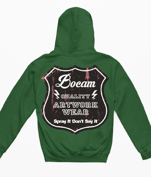 Bocam Shield Print Hoodie - Bocam Gallery