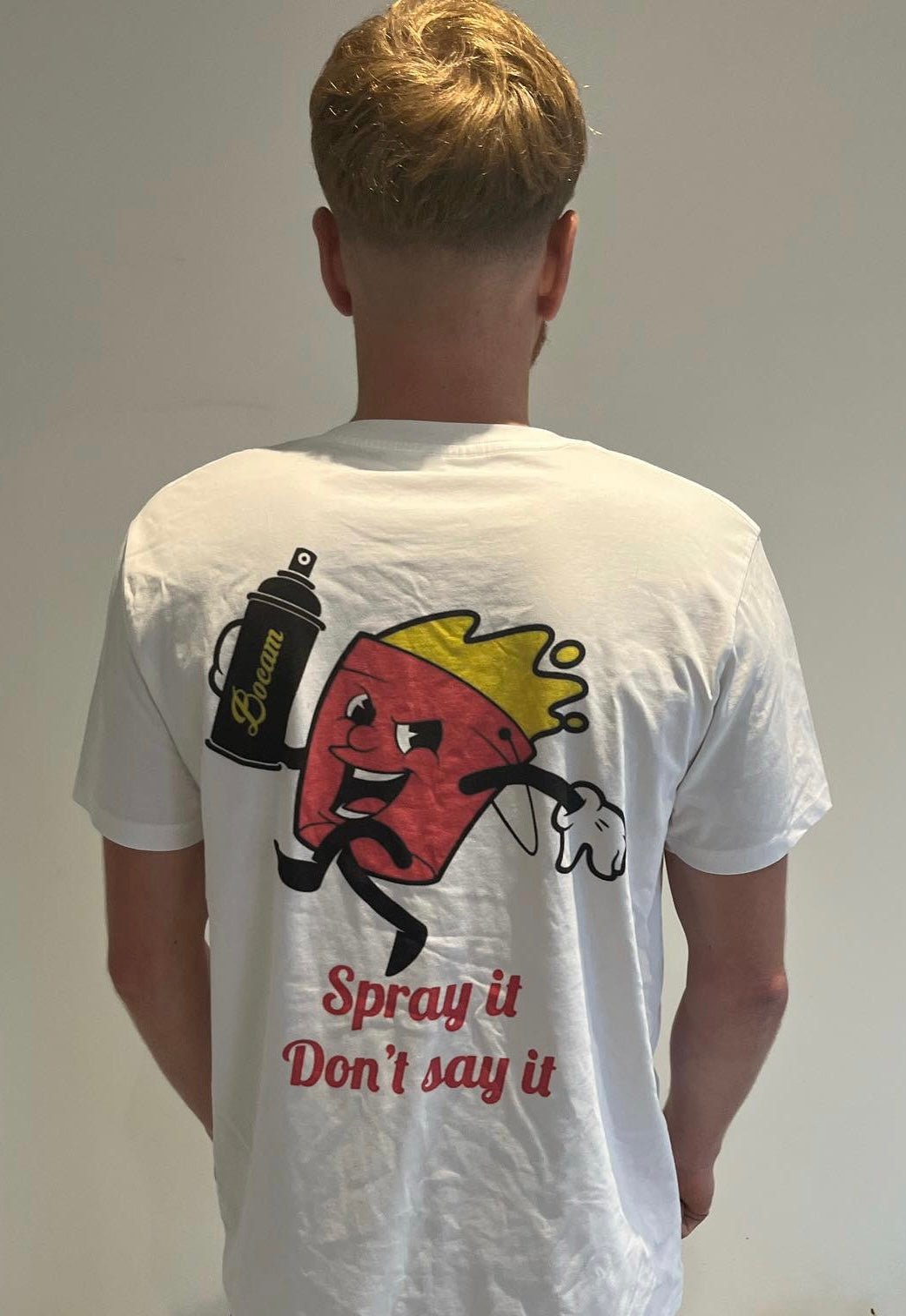 Bocam Spray It Print T-Shirt - Bocam Gallery