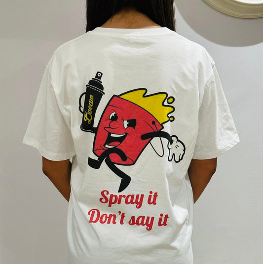 Bocam Spray It Print T-Shirt - Bocam Gallery