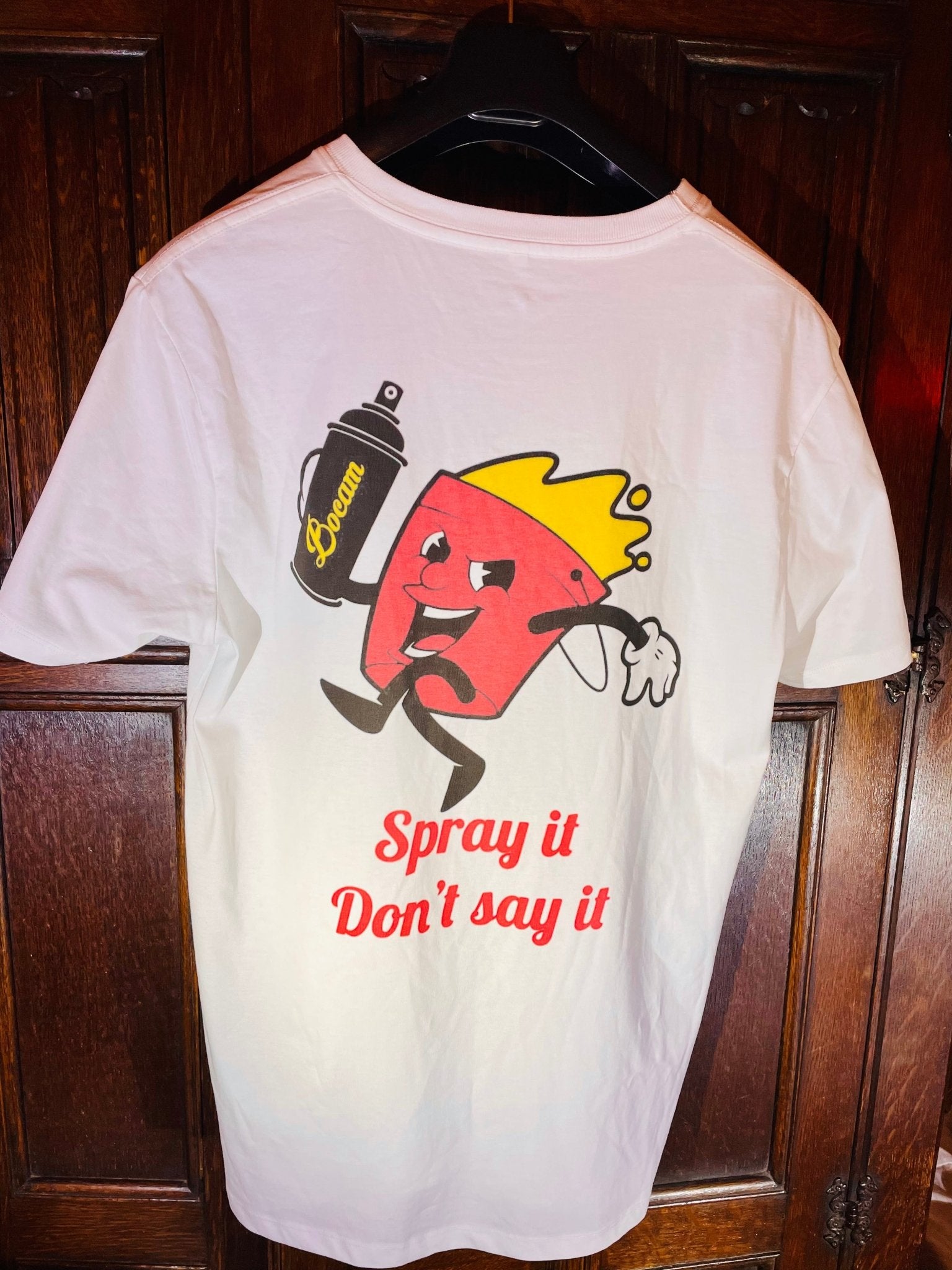Bocam Spray It Print T-Shirt - Bocam Gallery