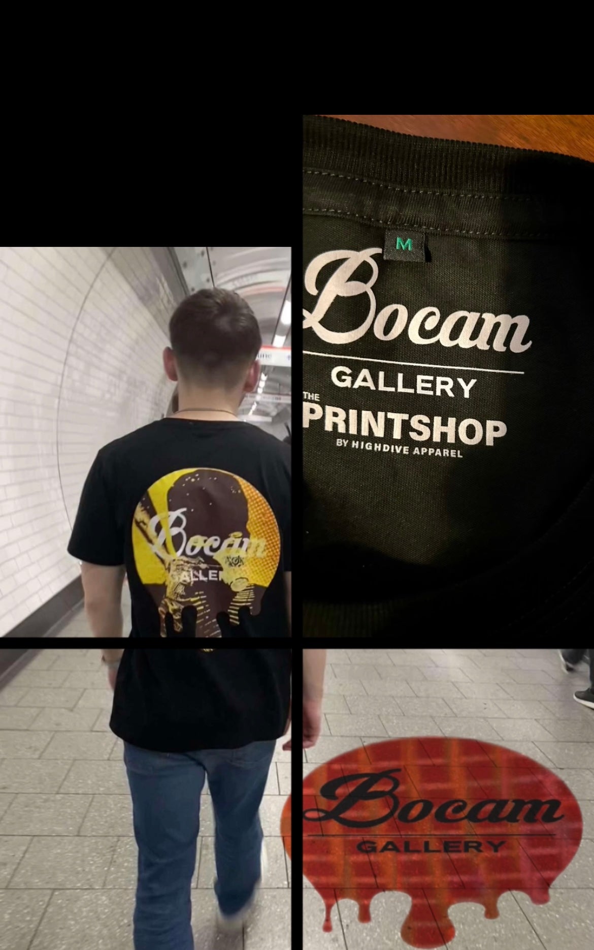 Bocam Tea Terrorist Print T-Shirt - Bocam Gallery