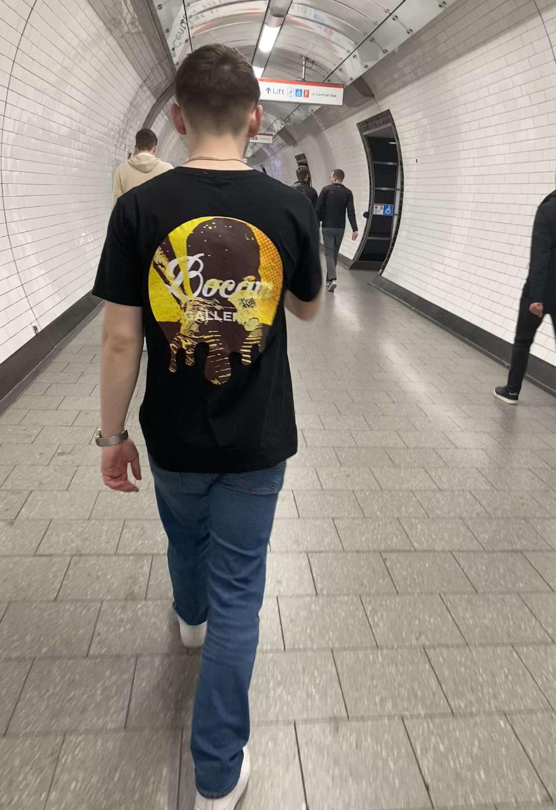 Bocam Tea Terrorist Print T-Shirt - Bocam Gallery