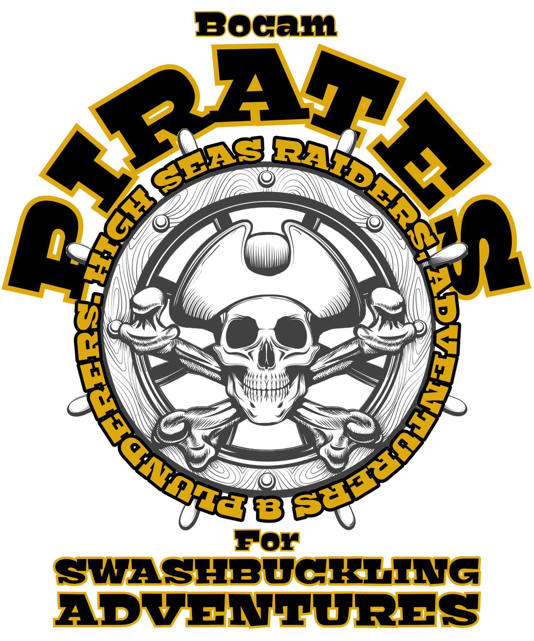 Eco - Friendly Pirate T-Shirt – Bocam Pirates for Swashbuckling Adventures - Bocam Gallery