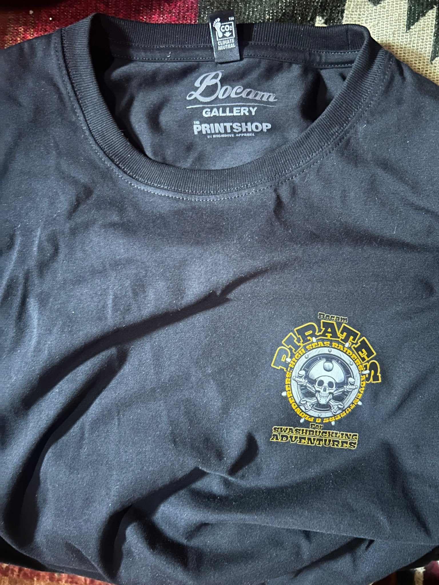 Eco - Friendly Pirate T-Shirt – Bocam Pirates for Swashbuckling Adventures - Bocam Gallery
